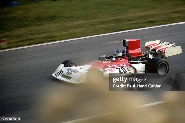 Jean-Pierre Beltoise, BRM P160E, Grand Prix of Austria, Red Bull Ring, 19 August 1973.