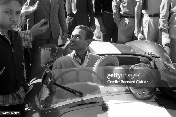 Porfirio Rubirosa, 23 February 1958. Famous jetsetter, polo player and race driver Profirio Rubirosa.