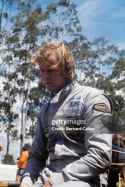 Ronnie Peterson, Lotus-Ford 72E, Grand Prix of Brazil, Autodromo Jose Carlos Pace, Interlagos, Sao Paolo, 27 January 1974.