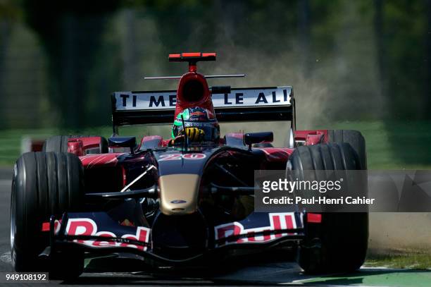 Vitantonio Liuzzi, Toro Rosso-Cosworth STR1, Grand Prix of San Marino, Autodromo Enzo e Dino Ferrari, Imola, 23 April 2006.