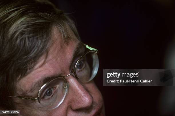 Stephen Hawking, Grand Prix of Belgium, Circuit de Spa-Francorchamps, 27 August 1995. Stephen Hawking spent the racing weekend in the Williams Grand...