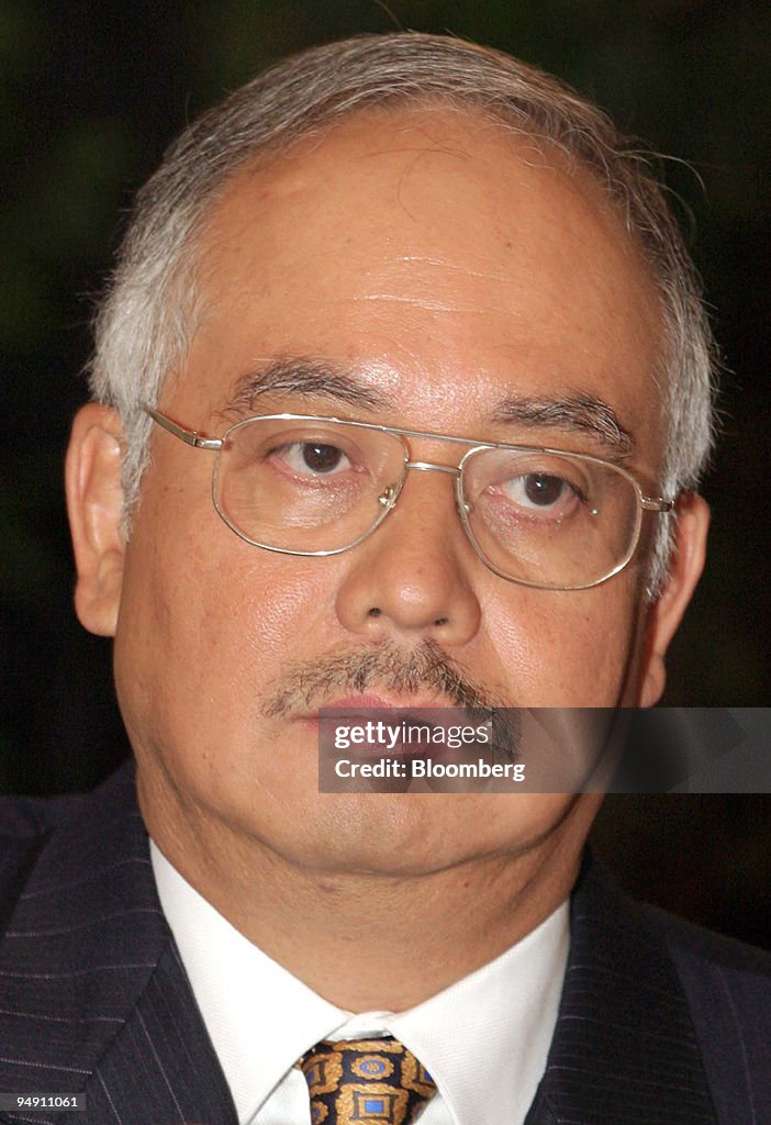 Malaysia's newly appointed Deputy Prime Minister Najib Tun R