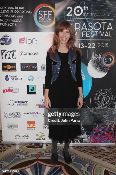 Festival Director Erin Murphy attends the 2018 Sarasota Film Festival on April 20, 2018 in Sarasota, Florida.