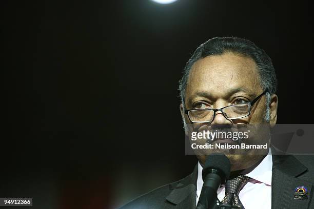 Rev. Jesse Jackson attends the 1199 SEIU's 50th Anniversary Celebration at the Sheraton New York Hotel & Towers on December 18, 2009 in New York City.