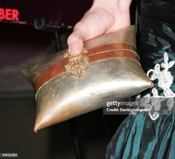 Actress Dominique Swain attends the premiere of "Fall Down Dead" at Laemmle's Music Hall 3 on December 18, 2009 in Beverly Hills, California.