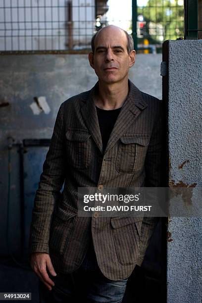 Israeli film director Samuel Maoz, director of the recent film "Lebanon", poses for a portrait in Tel Aviv on November 27, 2009. Moaz, who was...