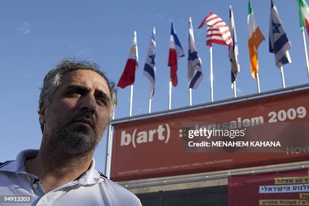 Israeli film director Dover Kossashvili is pictured during an interview with AFP in Jerusalem on November 11, 2009. Lacking artistic ambition and...