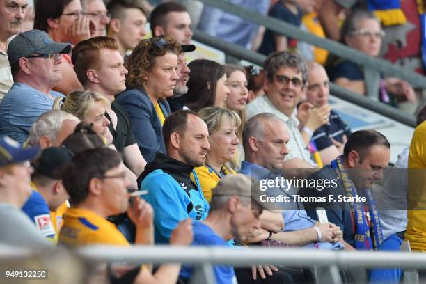 Head coach Torsten Lieberknecht of Braunschweig looks dejected after being sent to the main stand by the referee during the Second Bundesliga match...