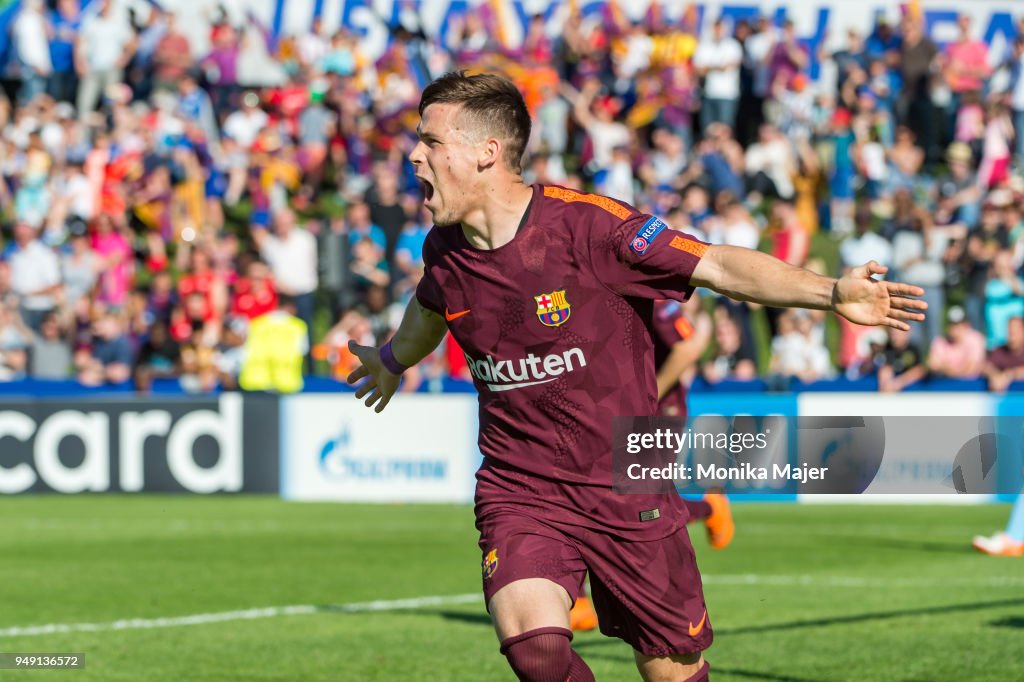 Manchester City v FC Barcelona - UEFA Youth League Semi Final