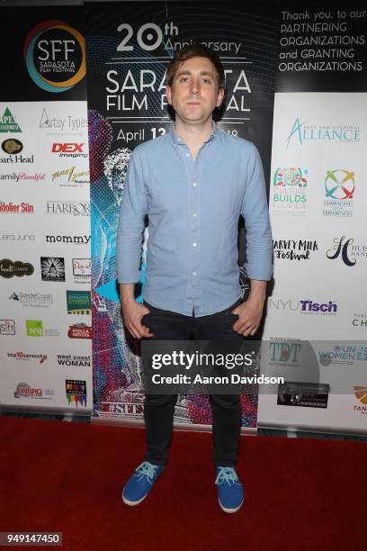 Director Cameron Yates attends the 2018 Sarasota Film Festival on April 20, 2018 in Sarasota, Florida.