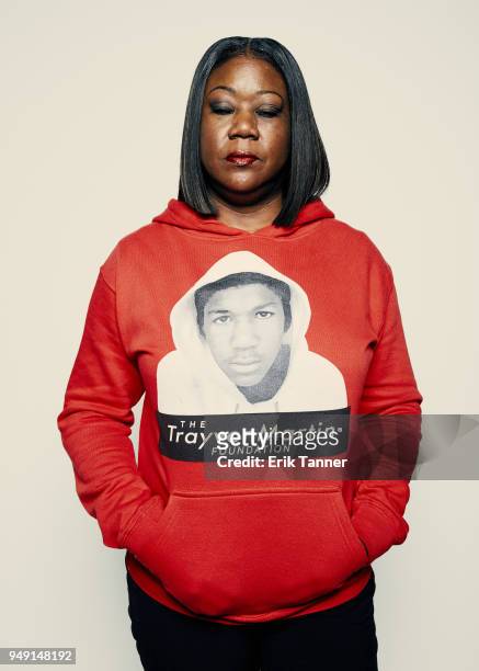 Trayvon Martin's Mother Sybrina Fulton of the film Rest In Power: The Trayvon Martin Story poses for a portrait during the 2018 Tribeca Film Festival...