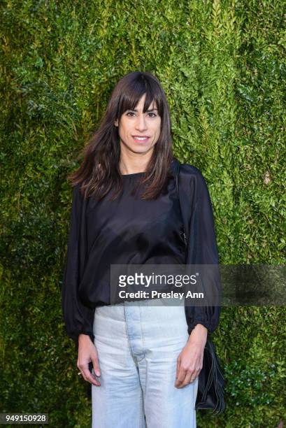 Jill Magid attends CHANEL Tribeca Film Festival Women's Filmmaker Luncheon - Arrivals at Odeon on April 20, 2018 in New York City.