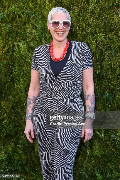 Tess Sweet attends CHANEL Tribeca Film Festival Women's Filmmaker Luncheon - Arrivals at Odeon on April 20, 2018 in New York City.