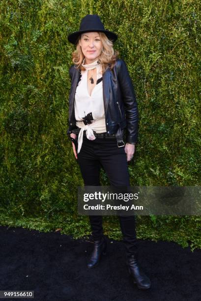 Ondi Timoner attends CHANEL Tribeca Film Festival Women's Filmmaker Luncheon - Arrivals at Odeon on April 20, 2018 in New York City.