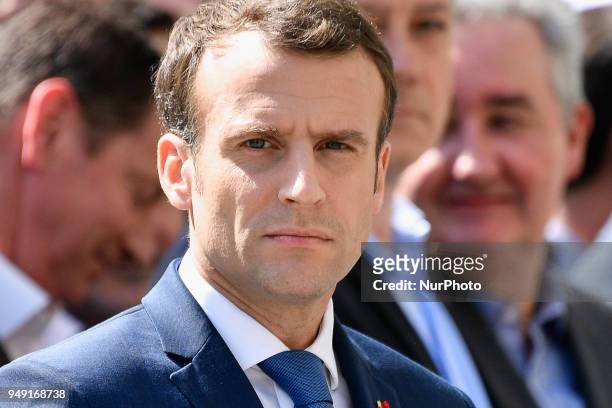 The President of the Republic, Mr Emmanuel Macron, paid tribute on Friday 20 April 2018 to the Police Captain, Mr Xavier Jugélé, of the 32nd...