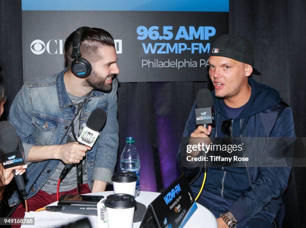 Swedish DJ Avicci attends the popchips and Westwood One's Backstage At The GRAMMYS at Staples Center on February 13, 2016 in Los Angeles, California.