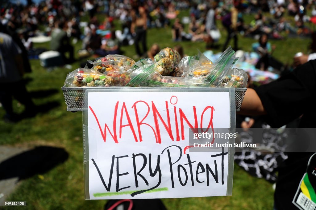 Annual Marijuana "Holiday" 4/20 Celebrated In San Francisco
