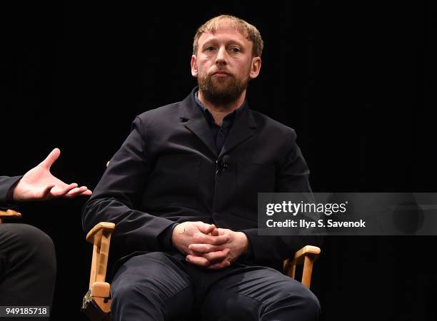 Stuart Miller speaks onstage at Tribeca Talks: Sound & Music Design for Film during the 2018 Tribeca Film Festival at SVA Theatre on April 20, 2018...