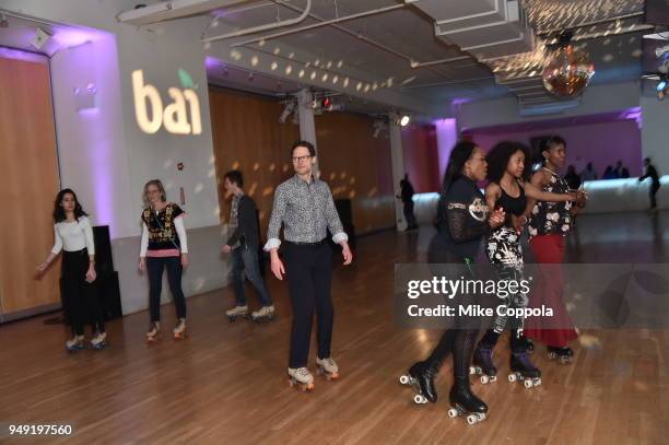 Guests attend the 2018 Tribeca Film Festival After Party For United Skates Hosted By Bai at Metropolitan Pavilion on April 20, 2018 in New York City.