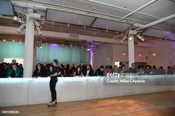 Guests attend the 2018 Tribeca Film Festival After Party For United Skates Hosted By Bai at Metropolitan Pavilion on April 20, 2018 in New York City.