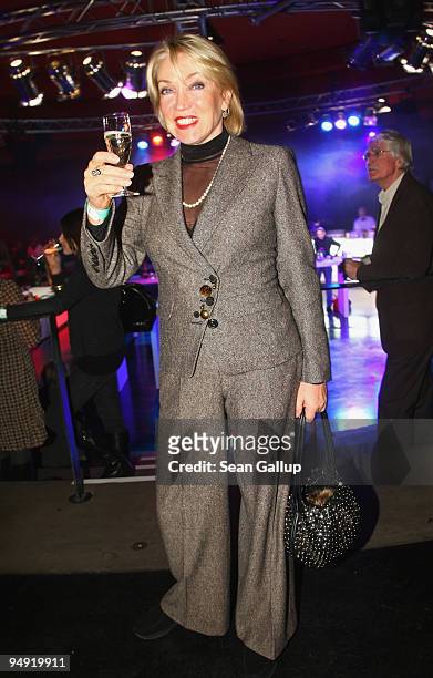 Judy Winter attends the Roncalli Christmas Circus at Tempodrom on December 19, 2009 in Berlin, Germany.