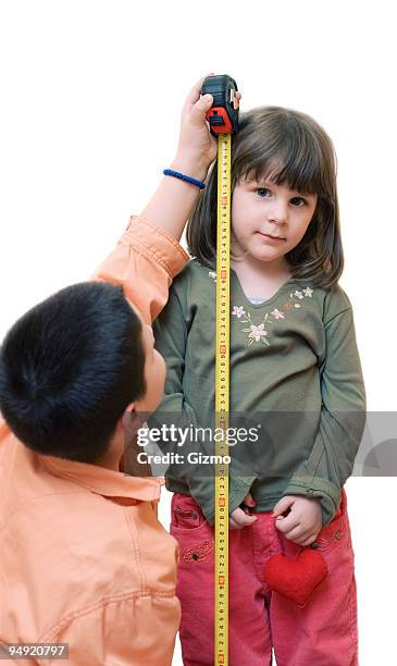 Measuring Hight High-Res Stock Photo