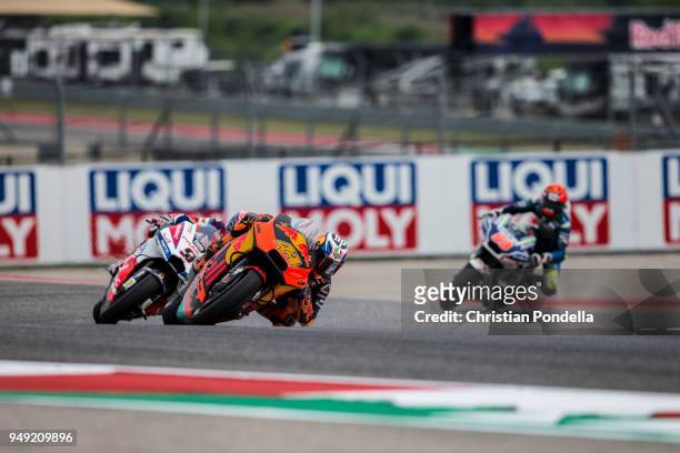 Pol Espargaro of Spain rounds the bend during the MotoGP Red Bull U.S. Grand Prix of The Americas - Free Practice 1 at Circuit of The Americas on...