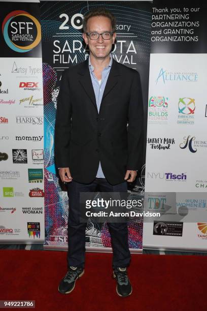 Producer Sam Bisbee attends the 2018 Sarasota Film Festival on April 20, 2018 in Sarasota, Florida.