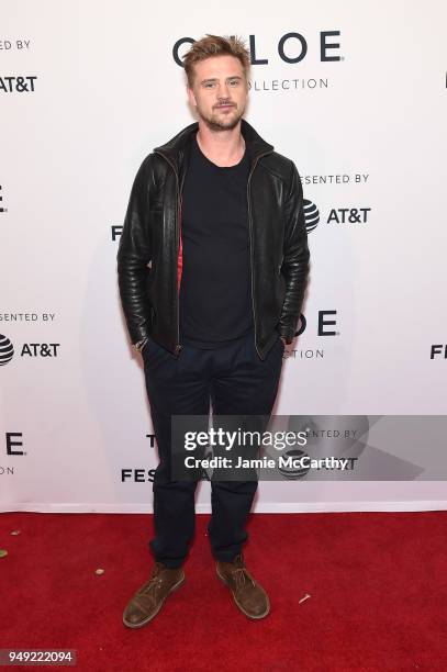 Boyd Holbrook attends the screening of "O.G." during the Tribeca Film Festival at SVA Theatre on April 20, 2018 in New York City.