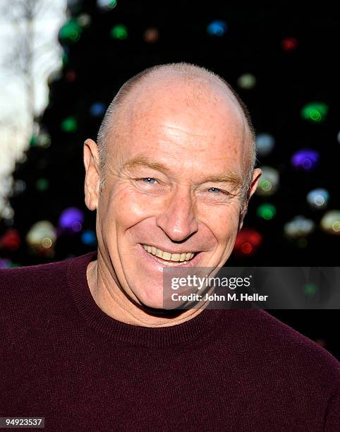 Actor Corbin Bernsen attends Universal Studios Hollywood's "13 Days Of Grinchmas" book reading at Universal Studios Hollywood on December 19, 2009 in...