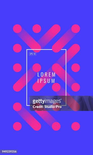 abstract colorful background - simplicity concept stock illustrations