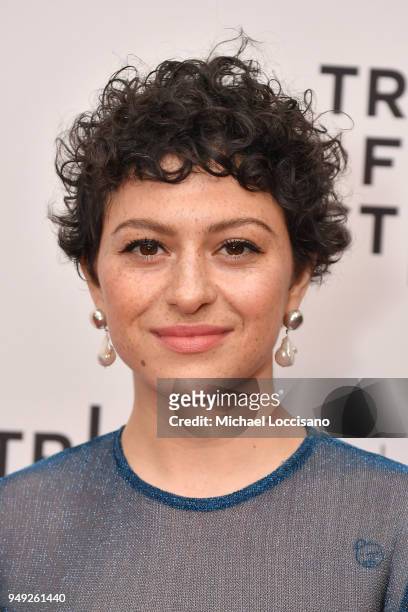 Alia Shawkat attends the screening of "Duck Butter" during the Tribeca Film Festival at SVA Theatre on April 20, 2018 in New York City.