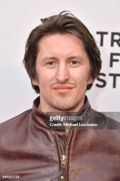 Christopher Donlon attends the screening of "Duck Butter" during the Tribeca Film Festival at SVA Theatre on April 20, 2018 in New York City.