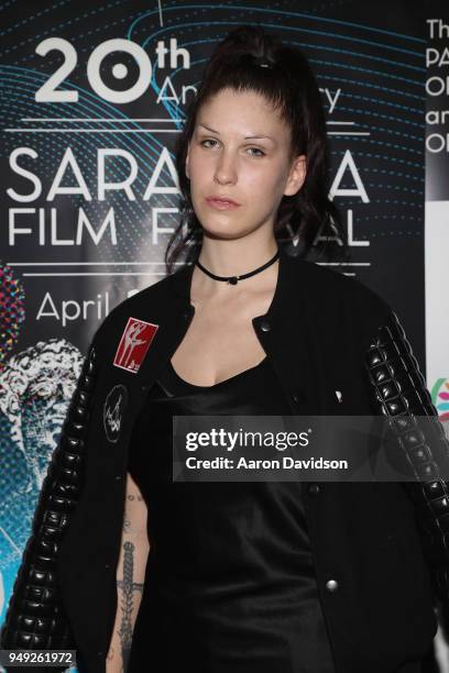 Alex Drewchin attends the 2018 Sarasota Film Festival on April 20, 2018 in Sarasota, Florida.