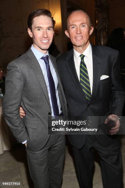 Andrew Nodell and Mark Gilbertson attend Madison Square Boys & Girls Club 2018 Salute to Style luncheon at Metropolitan Club on April 18, 2018 in New...