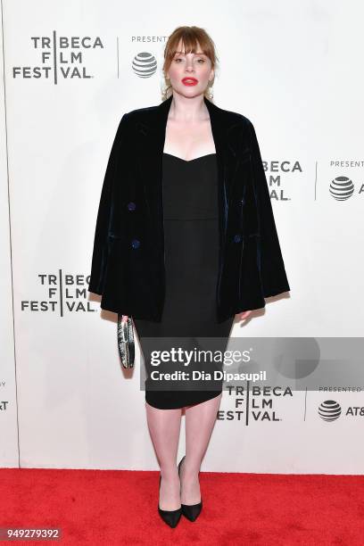 Bryce Dallas Howard attends the "Genius: Picasso" premiere during the 2018 Tribeca Film Festival at BMCC Tribeca PAC on April 20, 2018 in New York...