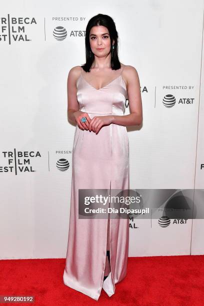 Samantha Colley attends the "Genius: Picasso" premiere during the 2018 Tribeca Film Festival at BMCC Tribeca PAC on April 20, 2018 in New York City.