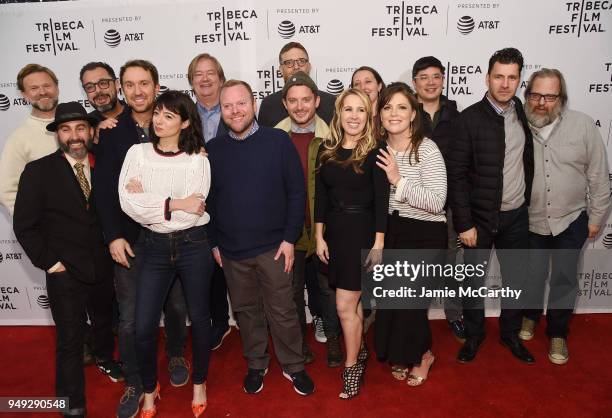 Brian Girard, Sam Huntington, Kate Micucci, Mark McKinney, Dan Harmon, Vivieno Caldinelli, Fernando Szew, Michael Moran and Hannah Pillemer, Stacy...