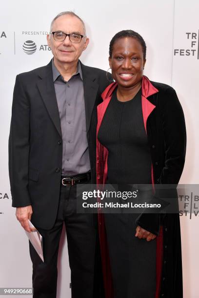 June Carryl attends the screening of "Dead Women Walking" during the Tribeca Film Festival at Cinepolis Chelsea on April 20, 2018 in New York City.