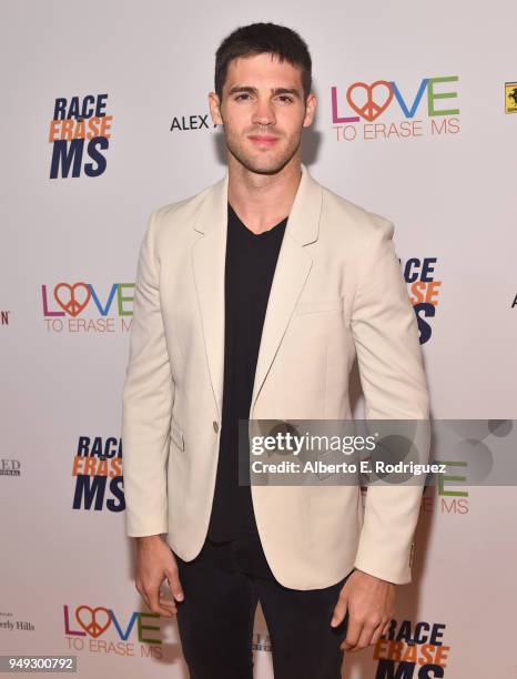 Steven R. McQueen attends the 25th Annual Race To Erase MS Gala at The Beverly Hilton Hotel on April 20, 2018 in Beverly Hills, California.