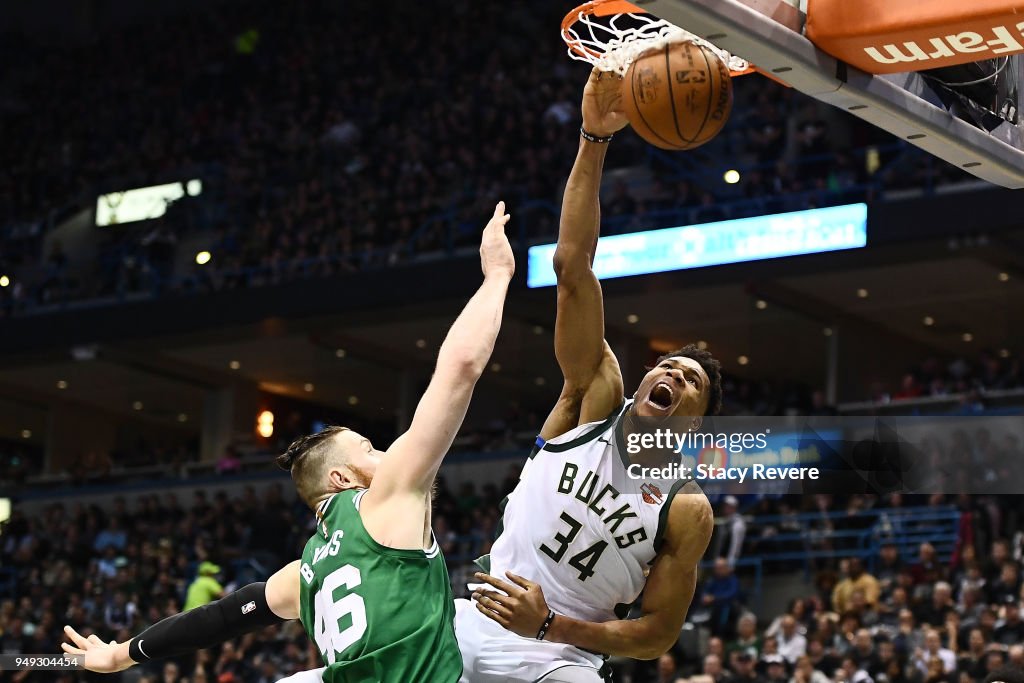 Boston Celtics v Milwaukee Bucks - Game Three