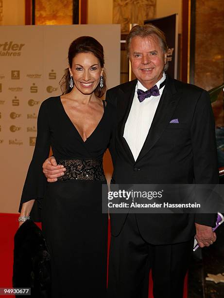 Karl-Heinz Koegel arrives with Dagmar Siegel for the 'Athlete of the Year' gala at the Kurhaus Baden-Baden on December 20, 2009 in Baden Baden,...