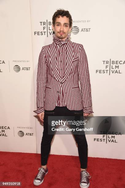 Actor Robert Sheehan attends 'Genius: Picasso' during the 2018 Tribeca Film Festival at BMCC Tribeca PAC on April 20, 2018 in New York City.