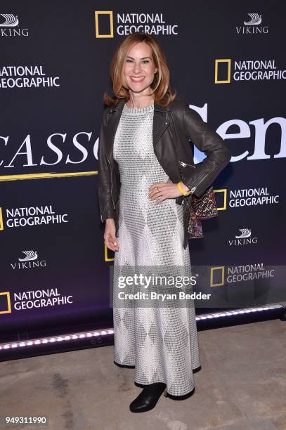 Executive Producer Rachel Shane attends the National Geographic "Genius: Picasso" Tribeca Film Festival after party at The Genius Studio, 100 Avenue...