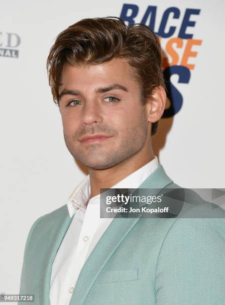 Garrett Clayton attends the 25th Annual Race To Erase MS Gala at The Beverly Hilton Hotel on April 20, 2018 in Beverly Hills, California.