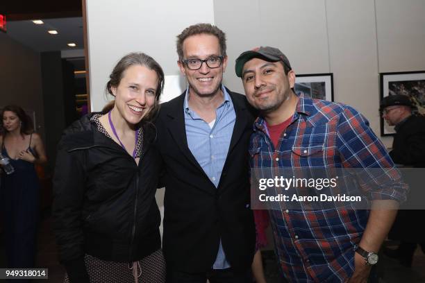 Sam Bisbee and Rudy Valdez attend the 2018 Sarasota Film Festival After Party on April 20, 2018 in Sarasota, Florida.