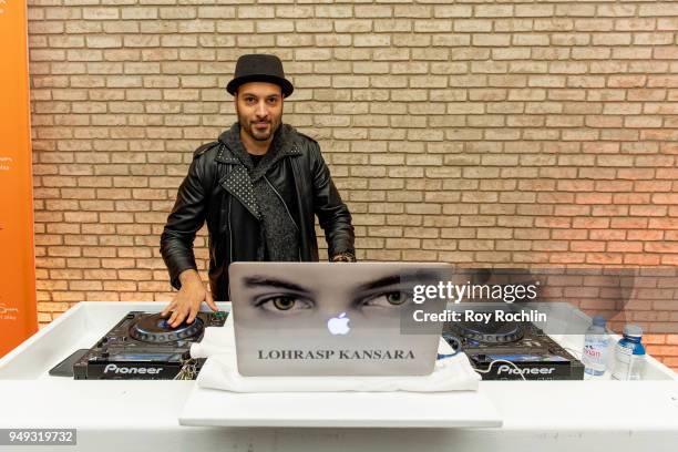 Lohrasp Kansara attends the 2018 Tribeca sports film festival opening night party, Hosted By Mohegan Sun At Dream Downtownat Dream Hotel Downtown on...