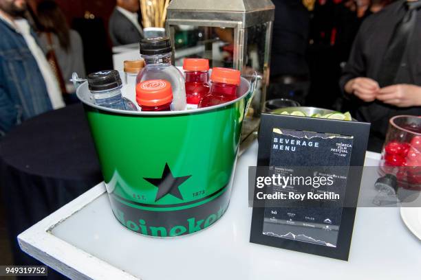 General Aptomsphere during the 2018 Tribeca sports film festival opening night party, Hosted By Mohegan Sun At Dream Downtownat Dream Hotel Downtown...