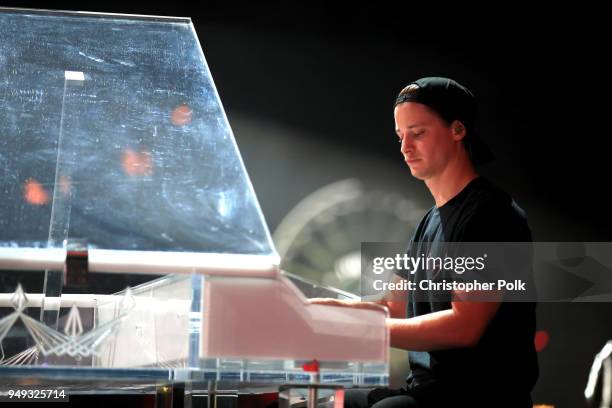 Kygo performs onstage during the 2018 Coachella Valley Music And Arts Festival at the Empire Polo Field on April 20, 2018 in Indio, California.