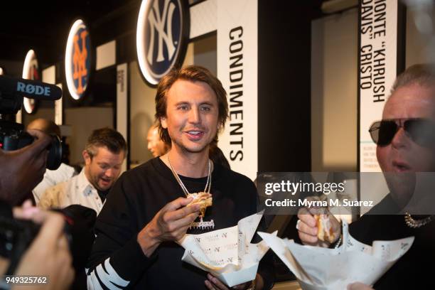 Jonathan Cheban attends the first annual Major League Baseball FoodFest on April 20, 2018 in New York City.